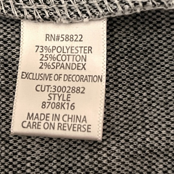 MAX Studio black, gray and white plaid checker tweed pencil skirt size medium - Picture 3 of 5